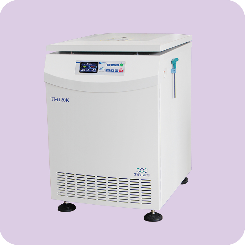 TM120K 大容量低速離心機  (自動脫帽離心機）